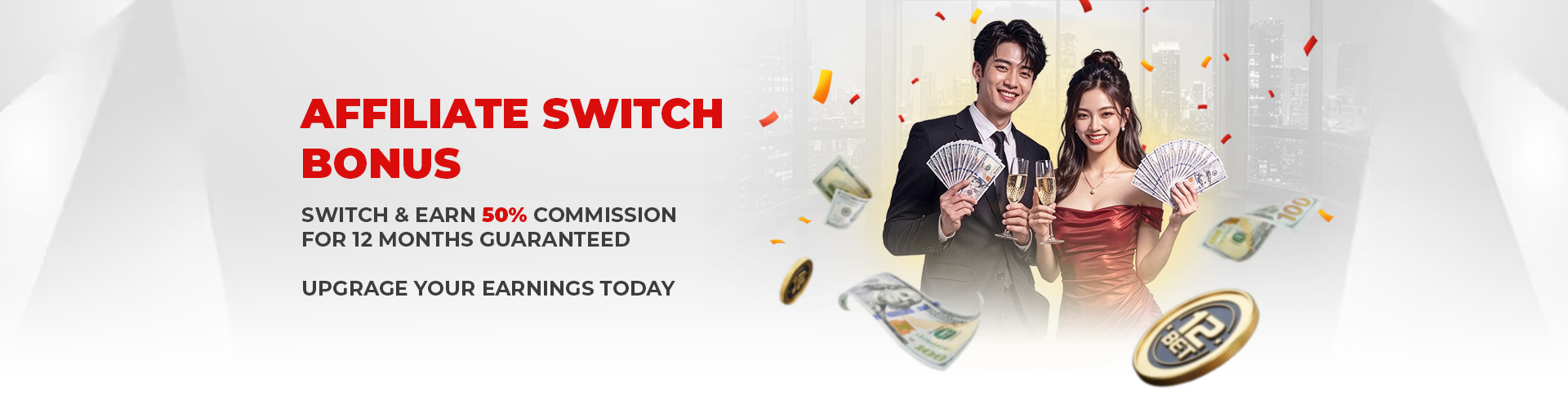 12Bet Affiliate Switch Bonus promo